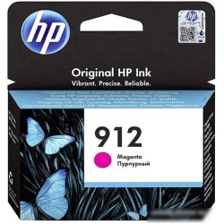 Картридж струйный HP 912 3YL78AE пурпурный (315стр.) для HP OfficeJet 801x/802x