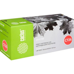 Картридж CACTUS CS-C726S, черный