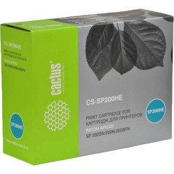 Картридж CACTUS CS-SP200HE, черный