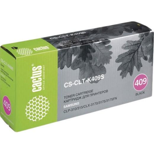 Картридж CACTUS CS-CLT-K409S, черный