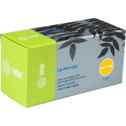 Картридж CACTUS CS-PH7100C , голубой