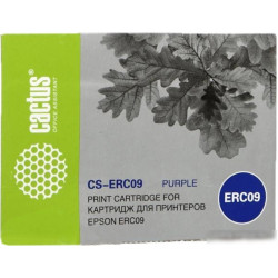 Картридж совм. Cactus ERC09 пурпурный для Epson ERC09