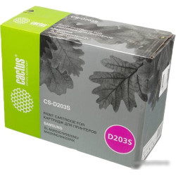 Тонер Картридж Cactus CS-D203S черный для Samsung SL-M3820D/M3820ND/M4020ND/M4020NX (3000стр.)