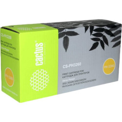 Картридж лазерный Cactus CS-PH3260 106R02778 black ((3000стр.) для Xerox Phaser 3052/3260/WC 3215/32) (CS-PH3260)