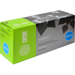 Картридж лазерный Cactus CS-CE410X black ((4000стр.) для HP CLJ Pro 300/M351/ M451/M375/M475) (CS-CE410X)