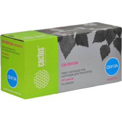 Картридж лазерный Cactus CS-CE413A magenta ((2600стр.) для HP CLJ Pro 300/400/M351) (CS-CE413A)