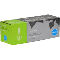 Картридж лазерный Cactus CS-CF283X black ((2200стр.) для принтеров HP LaserJet Pro M225dn/M201/M202) (CS-CF283X)