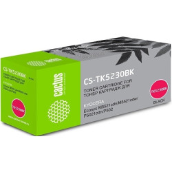 Картридж лазерный Cactus CS-TK5230BK black ((2600стр.) для Kyocera Ecosys M5521cdn/M5521cdw/P5021cdn/P5021cdw) (CS-TK5230BK)