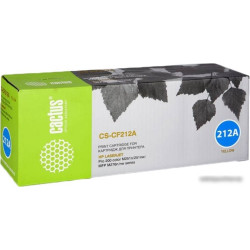Картридж лазерный Cactus CS-CF212A yellow ((1800стр.) для HP LJ Pro 200 M251/M276) (CS-CF212A)