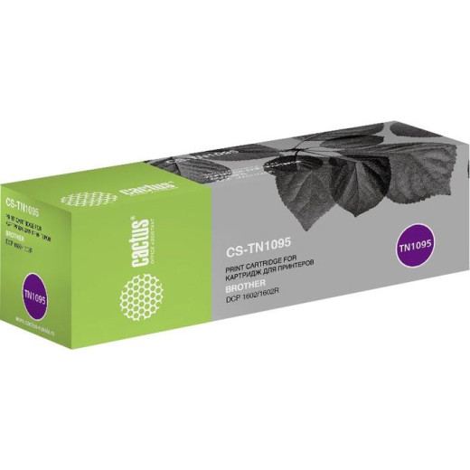 Картридж лазерный Cactus CS-TN1095 black ((1500стр.) для Brother DCP 1602/1602R) (CS-TN1095)