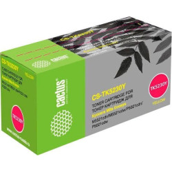 Картридж лазерный Cactus CS-TK5230Y yellow ((2600стр.) для Kyocera Ecosys M5521cdn/M5521cdw/P5021cdn/P5021cdw) (CS-TK5230Y)
