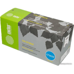 Картридж лазерный Cactus CS-CF362X yellow ((9500стр.) для HP CLJ M552dn/M553dn) (CS-CF362X)