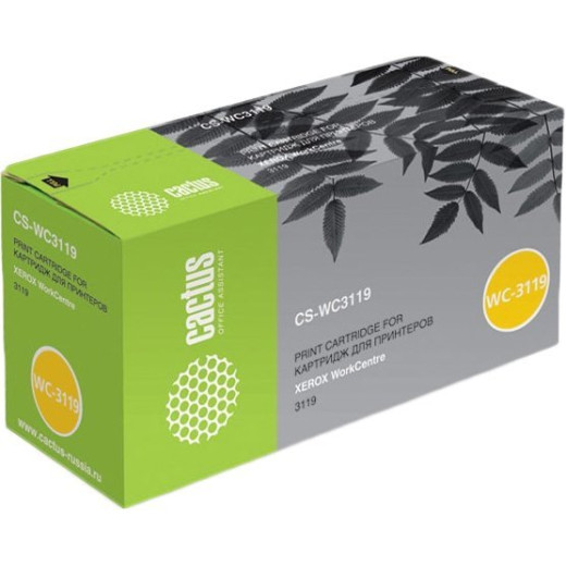 Картридж Cactus CS-WC3119 (013R00625) black для Xerox WorkCentre 3119 (3000 стр.) (CS-WC3119)