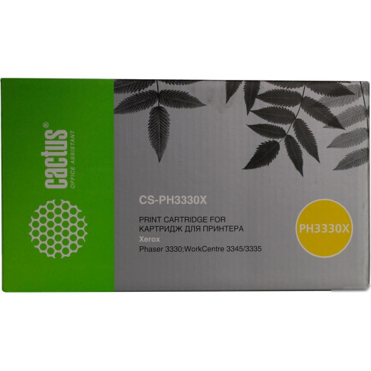 Картридж лазерный Cactus 106R03623 CS-PH3330X black ((15000стр.) для Xerox Phaser 3330/WC3335) (CS-PH3330X)