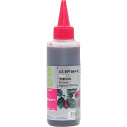 Чернила совм. Cactus EPT6643 пурпурный для Epson L100/L110/L120/L132/L200/L210/L222/L300/L312 (100мл)