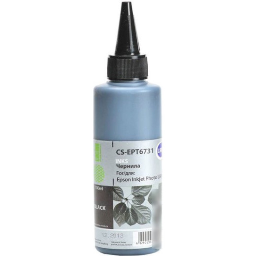 Чернила совм. Cactus EPT6731 черный для Epson L800/L810/L850/L1800 (100мл)