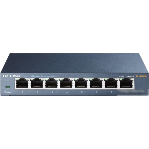 Коммутатор TP-Link TL-SG108 8x10/100/1000BASE-T