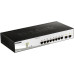 Коммутатор D-Link DGS-1210-10/F1A настраиваемый настольный/19U 8x10/100/1000BASE-T