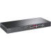 Коммутатор TP-Link TL-SL1218MP 16x100Mb 2G 16PoE+ 192W неуправляемый