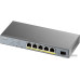 Коммутатор Zyxel GS1350-6HP-EU0101F 5G 1SFP 5PoE+ 60W управляемый