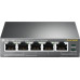 Коммутатор TP-Link TL-SF1005P 5x100Mb 4PoE 58W неуправляемый