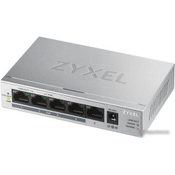 Коммутатор Zyxel GS1005HP-EU0101F 5G 4PoE+ 60W неуправляемый