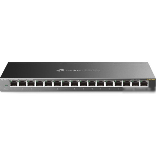 Коммутатор TP-Link TL-SG116E 16G неуправляемый