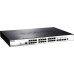 Коммутатор D-Link DGS-1510-28XMP/A1A 24G 24PoE+ 370W настраиваемый