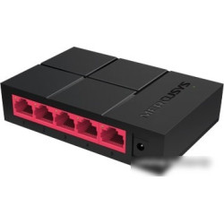 Коммутатор Mercusys MS105G 5G неуправляемый