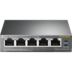 Коммутатор TP-Link TL-SG1005P 5G 4PoE 56W неуправляемый