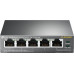Коммутатор TP-Link TL-SG1005P 5G 4PoE 56W неуправляемый
