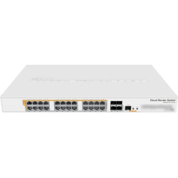 Коммутатор MikroTik CRS328-24P-4S+RM 24G 4SFP+ 24PoE управляемый