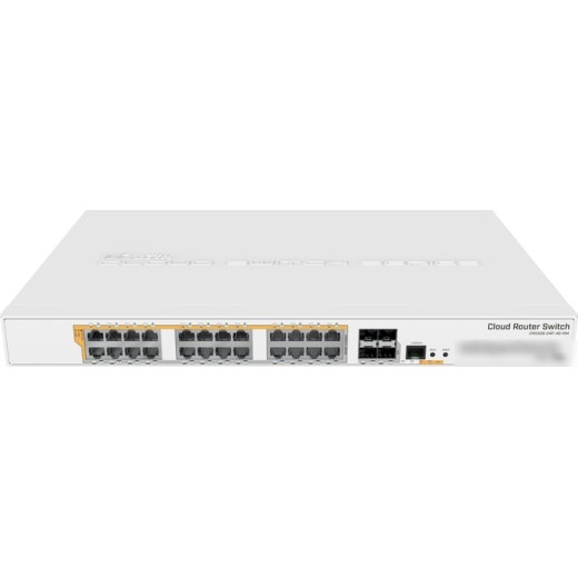 Коммутатор MikroTik CRS328-24P-4S+RM 24G 4SFP+ 24PoE управляемый