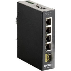 Коммутатор D-Link DIS-100G-5SW DIS-100G-5SW/A1A 4G 1SFP неуправляемый