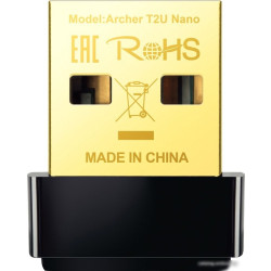 Сетевой адаптер WiFi TP-Link Archer T2U NANO AC600 USB 2.0