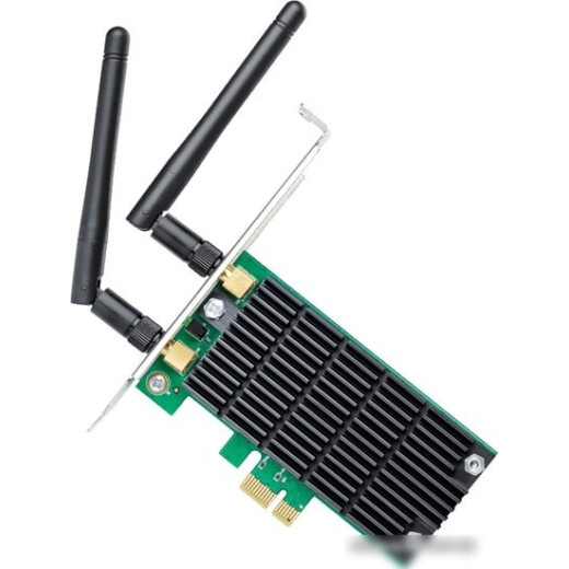 Сетевой адаптер WiFi TP-Link Archer T4E AC1200 PCI Express (ант.внеш.съем) 2ант.