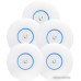 Точка доступа Ubiquiti UAP-AC-PRO-5 10/100/1000BASE-TX белый