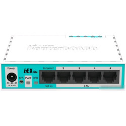 Роутер MikroTik hEX lite (RB750R2) 10/100BASE-TX белый