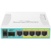 Роутер MikroTik hEX PoE (RB960PGS) 10/100/1000BASE-TX/SFP белый