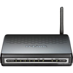Роутер беспроводной D-Link DSL-2640U/R1A N150 ADSL2+/VDSL2 черный