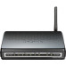 Роутер беспроводной D-Link DSL-2640U/R1A N150 ADSL2+/VDSL2 черный
