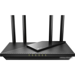 Роутер беспроводной TP-Link Archer AX55 AX3000 10/100/1000BASE-TX черный