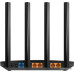 Роутер беспроводной TP-Link Archer C6U AC1200 10/100/1000BASE-TX/4G ready черный