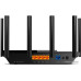 Роутер беспроводной TP-Link Archer AX73 AX5400 10/100/1000BASE-TX черный