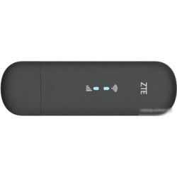 Модем 2G/3G/4G ZTE MF79RU USB Wi-Fi Firewall +Router внешний черный