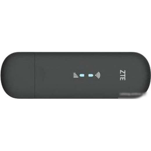 Модем 2G/3G/4G ZTE MF79RU USB Wi-Fi Firewall +Router внешний черный