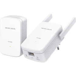 Сетевой адаптер Powerline Mercusys MP510 KIT N300 Gigabit Ethernet (ант.внеш.несъем.) 2ант. (упак.:2шт)