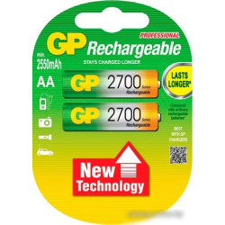 Аккумулятор GP 270AAHC3/1 AA NiMH 2700mAh (промо:3+1) (4шт)