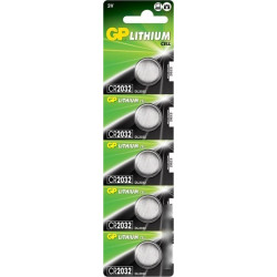 Батарея GP Lithium CR2032 (5шт)