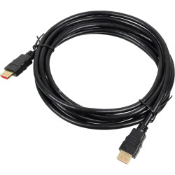 Кабель аудио-видео Buro HDMI 2.0 HDMI (m)/HDMI (m) 3м. феррит.кольца Позолоченные контакты черный (BHP RET HDMI30-2)